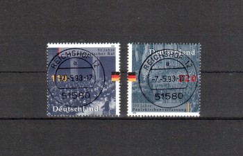 BRD Michelnummer 1986 - 1987 gestempelt