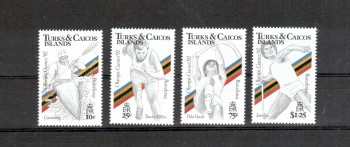 (intern: OLY198 ) Turks + Caicos Inseln Michelnummer 964 - 967 postfrisch