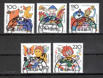 BRD Michelnummer 1990 - 1994 gestempelt