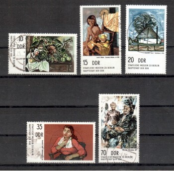 DDR Michelnummer 2001 - 2005 gestempelt DDR Michelnummer 2001 - 2005 gestempelt