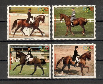 ( 200seoul_calgary ) Paraguay Michelnummer 4196 - 4199 postfrisch