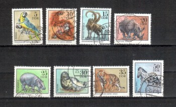 DDR Michelnummer 2030 - 2037 gestempelt DDR Michelnummer 2030 - 2037 gestempelt