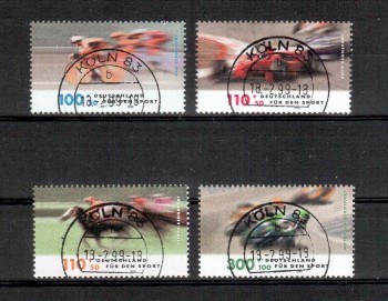 BRD Michelnummer 2031 - 2034 gestempelt