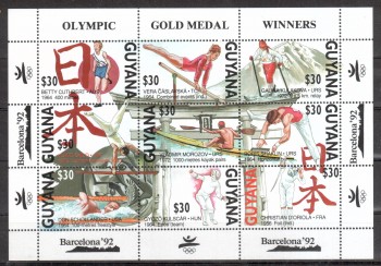 (intern: OLY204 ) Guyana Michelnummer 3558 - 3566 postfrisch