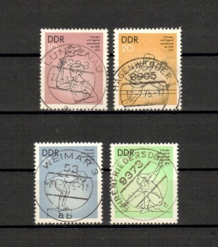 DDR Michelnummer 2065 - 2068 gestempelt