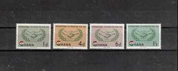 Ghana Michelnummer 206 - 209 A postfrisch 