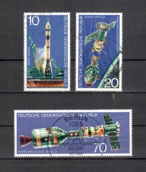 DDR Michelnummer 2083 - 2085 gestempelt