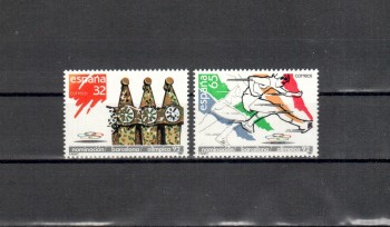 ( 208seoul_calgary ) Spanien Michelnummer 2789 - 2790 postfrisch