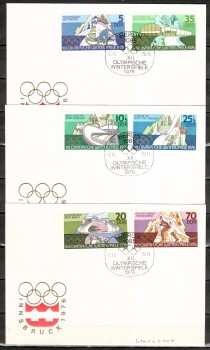DDR Michelnummer 2099 - 2104 FDC DDR Michelnummer 2099 - 2104 FDC