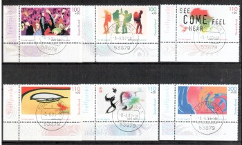 BRD Michelnummer 2117 - 2122 gestempelt BRD Michelnummer 2117 - 2122 gestempelt