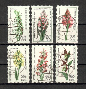DDR Michelnummer 2135 - 2140 gestempelt