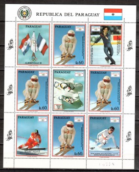 (intern: OLY213 ) Paraguay Michelnummer 4475 Kleinbogen postfrisch (intern: OLY213 ) Paraguay Michelnummer 4475 Kleinbogen postfrisch