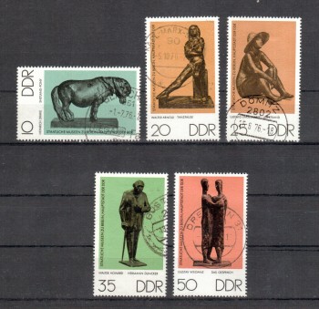 DDR Michelnummer 2141 - 2145 gestempelt