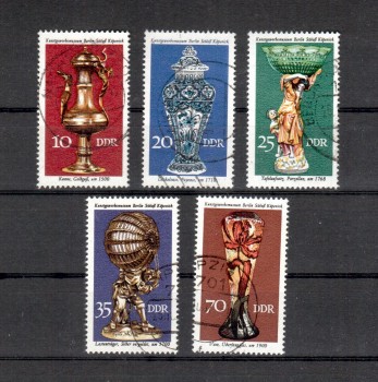 DDR Michelnummer 2171 - 2175 gestempelt