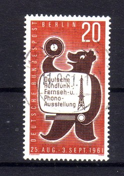 Berlin Michelnummer 217 gestempelt