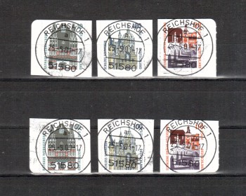 BRD Michelnummer 2187 - 2189 BCD gestempelt BRD Michelnummer 2187 - 2189 BCD gestempelt