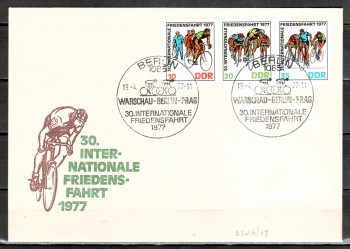 DDR Michelnummer 2216 - 2218 FDC