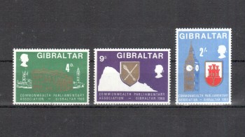 Gibraltar Michelnummer 221 - 223 postfrisch