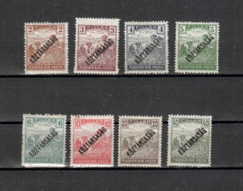 Ungarn Michelnummer 223 - 230 postfrisch Falz Ungarn Michelnummer 223 - 230 postfrisch Falz