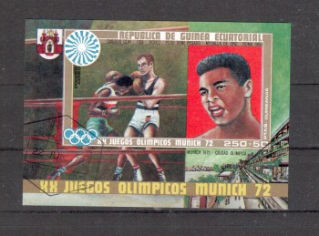 (intern: OLY224 ) Aeqatorial Guinea Michelnummer Block 14 gestempelt (intern: OLY224 ) Aeqatorial Guinea Michelnummer Block 14 gestempelt