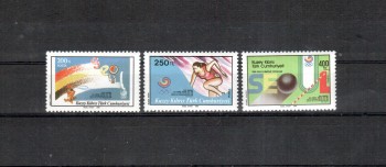 ( 224seoul_calgary ) tuerk.Zypern Michelnummer 232 - 234 postfrisch ( 224seoul_calgary ) tuerk.Zypern Michelnummer 232 - 234 postfrisch