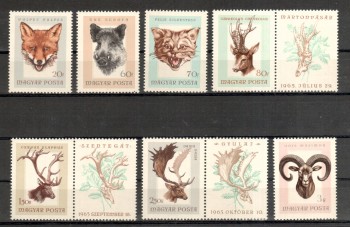 Ungarn Michelnummer 2255 - 2261 A ZF postfrisch Ungarn Michelnummer 2255 - 2261 A ZF postfrisch