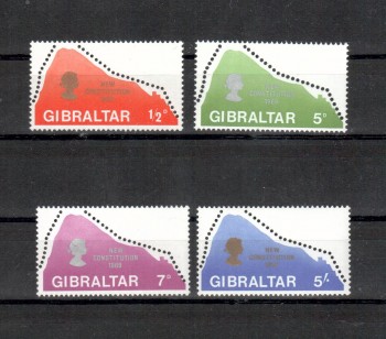 Gibraltar Michelnummer 225 - 228 postfrisch