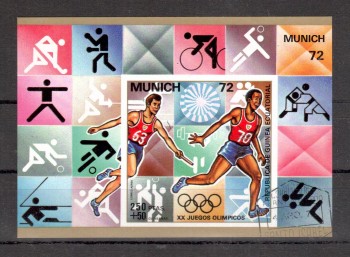 (intern: OLY225 ) Aeqatorial Guinea Michelnummer Block 18 gestempelt (intern: OLY225 ) Aeqatorial Guinea Michelnummer Block 18 gestempelt