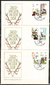 DDR Michelnummer 2270 - 2275 FDC