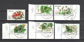 DDR Michelnummer 2287 - 2292 gestempelt