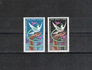 Nigeria Michelnummer 214 - 215 postfrisch 
