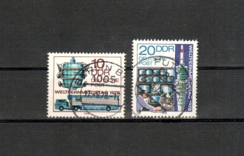 DDR Michelnummer 2316 - 2317 gestempelt