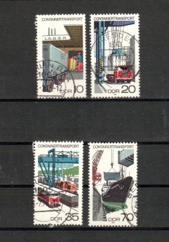 DDR Michelnummer 2326 - 2329 gestempelt