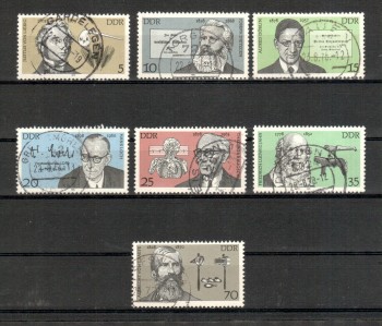 DDR Michelnummer 2336 - 2342 gestempelt