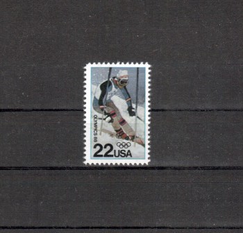 ( 233seoul_calgary ) USA Michelnummer 1962 postfrisch ( 233seoul_calgary ) USA Michelnummer 1962 postfrisch