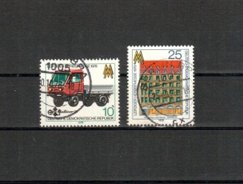 DDR Michelnummer 2353 - 2354 gestempelt