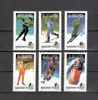 ( 236seoul_calgary ) Ungarn Michelnummer 3929 - 3934 A postfrisch ( 236seoul_calgary ) Ungarn Michelnummer 3929 - 3934 A postfrisch