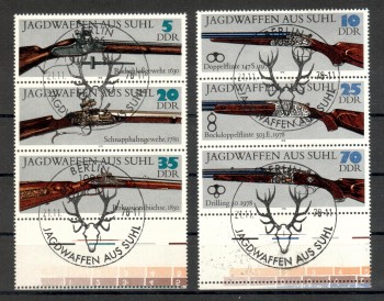 DDR Michelnummer 2376 - 2381 gestempelt