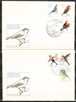 DDR Michelnummer 2388 - 2393 FDC
