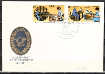 DDR Michelnummer 2400 - 2401 FDC