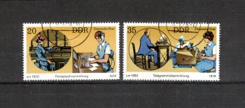 DDR Michelnummer 2400 - 2401 gestempelt DDR Michelnummer 2400 - 2401 gestempelt