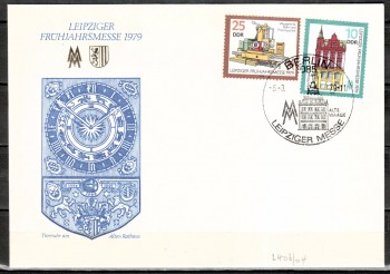 DDR Michelnummer 2403 - 2404 FDC