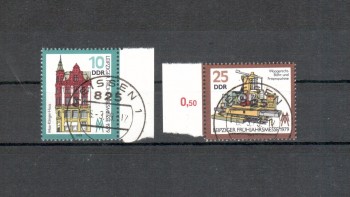 DDR Michelnummer 2403 - 2404 gestempelt DDR Michelnummer 2403 - 2404 gestempelt