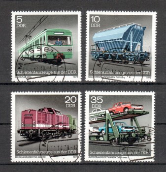 DDR Michelnummer 2414 - 2417 gestempelt DDR Michelnummer 2414 - 2417 gestempelt