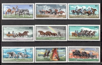 Ungarn Michelnummer 2423 - 2431 A postfrisch