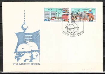 DDR Michelnummer 2424 - 2425 FDC