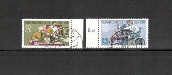 DDR Michelnummer 2431 - 2432 gestempelt DDR Michelnummer 2431 - 2432 gestempelt