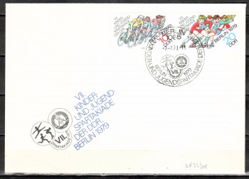 DDR Michelnummer 2433 - 2434 FDC