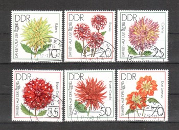 DDR Michelnummer 2435 - 2440 gestempelt DDR Michelnummer 2435 - 2440 gestempelt