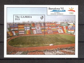 (intern: OLY243 ) Gambia Michelnummer Block 101 postfrisch (intern: OLY243 ) Gambia Michelnummer Block 101 postfrisch